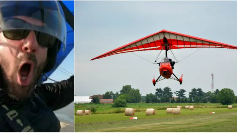 Kako je letjeti zmajem na motorni pogon? Zna na&scaron; reporter Tin Kovačić: 'Vežite se, polijećemo!'