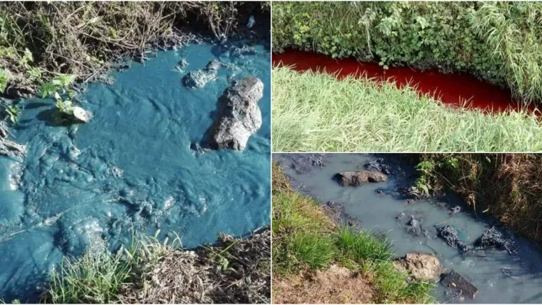 Akcident kod Bedekovčine - voda obojana u crveno i plavo! 'Strahovito smrdi, ne možemo otvoriti prozore'