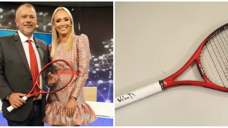 Šprajc i Donna Vekić u humanitarnoj akciji: Tko uplati najviše za Evu i Gabrijela osvaja reket s potpisom!