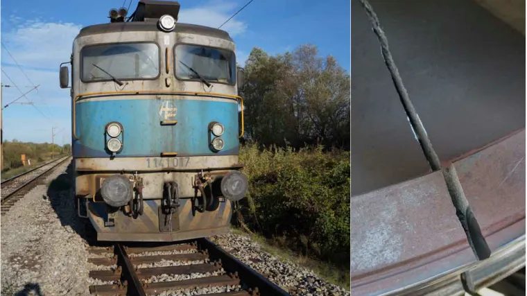 Kod Ivanić Grada je čuo čudne zvukove. Iza&scaron;ao je iz lokomotive i vidio puknuti kotač...