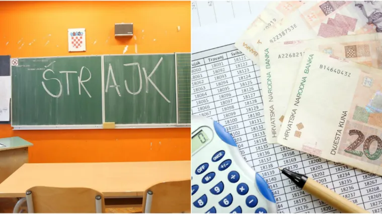 Evo koliku bi plaću učitelji imali prema Vladinom prijedlogu, a koliku ako se udovolji zahtjevu sindikata