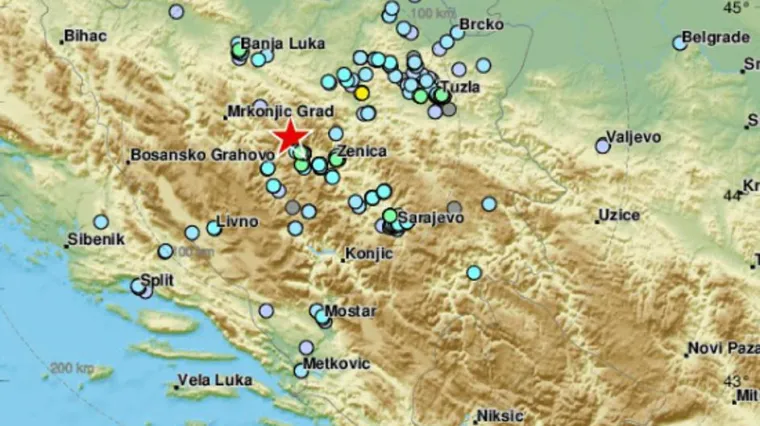 Potres jačine 4,8 po Richteru pogodio BiH: Pucali zidovi, uru&scaron;ili se krovovi i dimnjaci na starijim kućama