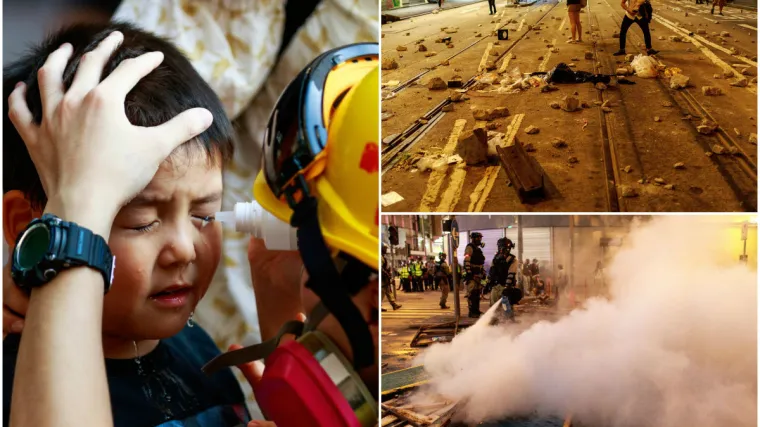 Četiri osobe ranjene nožem, mu&scaron;karcu odgrižen dio uha, policija uzvratila suzavcem i gumenim mecima