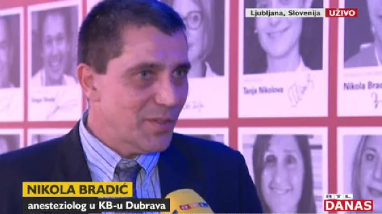 Hrvatski anesteziolog dr. Nikola Bradić osvojio medicinskog Oscara