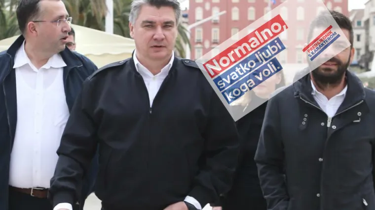 Milanović objavio predizborne slogane: Jednim žestoko provocira predsjednicu Grabar-Kitarović