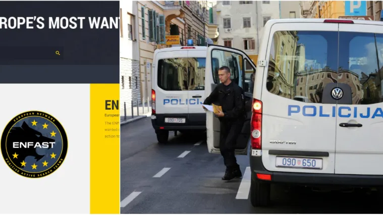 Policija na području Crikvenice uhitila muškarca s Europske liste najtraženijih bjegunaca!