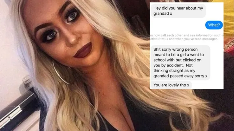 Tip joj napisao da mu je umro djed, a onda se razotkrio; 'Shrvan, ali napaljen'