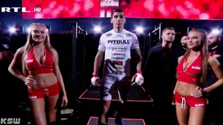 U kavez je ušao uz hit Dine Dvornika i izazvao ovacije Arene