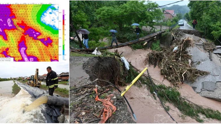 Posebno upozorenje za cijelu Hrvatsku: 'Zbog obilne ki&scaron;e moguće su poplave i odroni zemlje!'