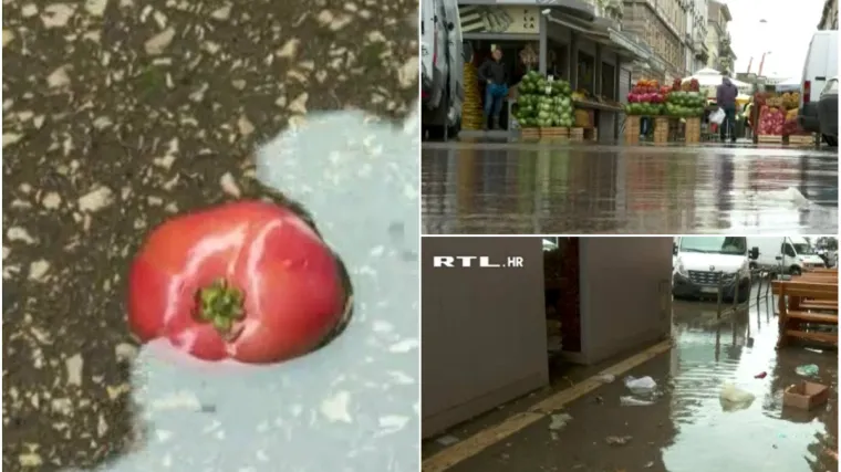 Roba pliva u kanalizaciji, a prodavači su bespomoćni: 'Kupaca nema, a mi plaćamo'