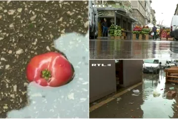 Roba pliva u kanalizaciji, a prodavači su bespomoćni: 'Kupaca nema, a mi plaćamo'