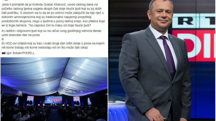 'Hrvatska nazaduje dok parazitska kasta napreduje i zabavlja se na račun našeg rada, naše plaće i budućnosti naše djece'