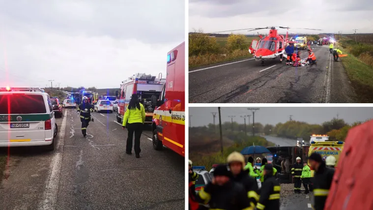 Užas u Slovačkoj: U sudaru autobusa i kamiona poginulo najmanje 13 ljudi, a 20 ih je ozlijeđeno