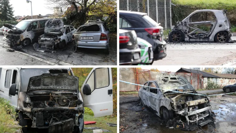 Zagrebom hara piroman?! Na vi&scaron;e lokacija gorjelo 11 vozila, policija potvrdila da su požari podmetnuti