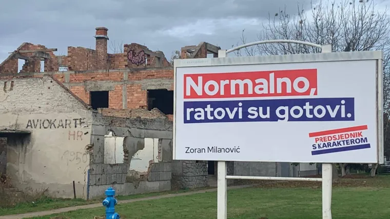 &Scaron;koro se osvrnuo na Milanovićev plakat u Vukovaru: 'Nije normalno poručivati to silovanim ženama...'