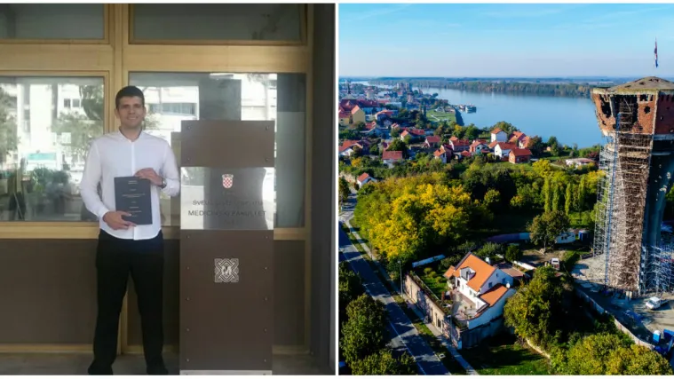 Mladi liječnik u Vukovaru prona&scaron;ao posao i ljubav svog života: 'Vidim ovdje puno potencijala'