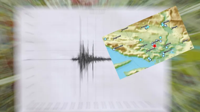 Potres zatresao BiH, osjetio se i u Hrvatskoj: 'Nije trajao dugo, ali bio je snažan'