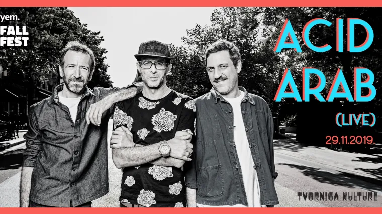 ELEKTRO-EGZOTIKA S ARAPSKIM &Scaron;TIHOM U CENTRU ZAGREBA: Acid Arab 29. studenog nastupa u Tvornici kulture