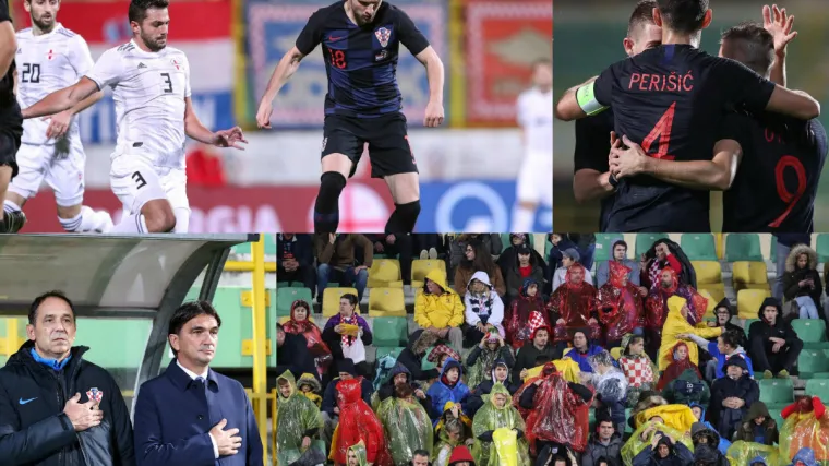 HRVATSKA-GRUZIJA 2-1: Hrvatska nakon preokreta slavila u Puli, novi kapetan spasio Vatrene, ozlijedila se dva bitna igrača
