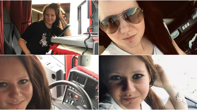 FOTO Vozači kamiona, oprez! Ona je mlada, zgodna i seksi, ali dobro zapamtite ovo lice i neka vas ne zavara