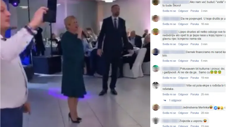 Najže&scaron;ća je njena protukandidatkinja: 'Pevaljka, a ne predsjednica'