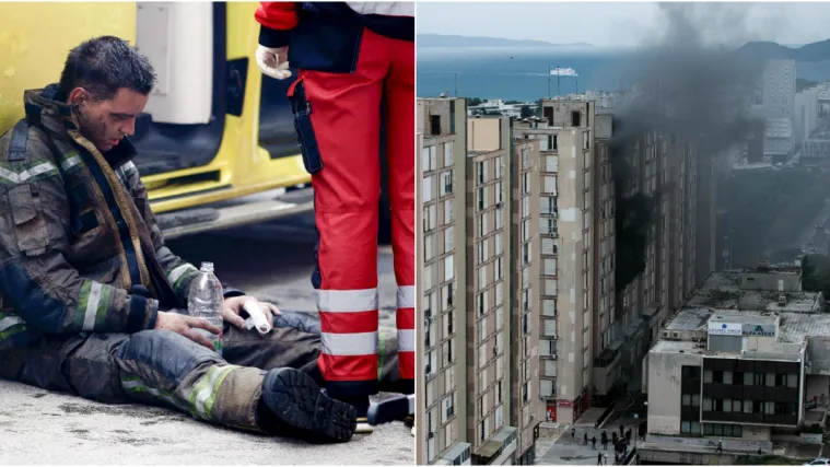 Zbraja se &scaron;teta zbog nemara vlasnika stana: Otkriven uzrok velikog požara u zgradi u Splitu