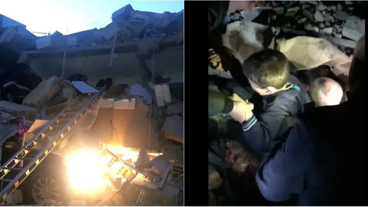 VIDEO Užas u Albaniji: Dječaka priklje&scaron;tile ru&scaron;evine, otkopavaju ga lopatama