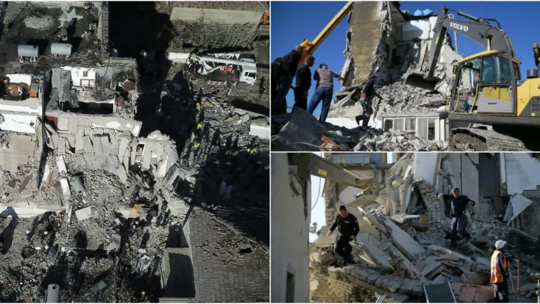 Zgrade padale kao kule od karata: U potresima u Albaniji najmanje 18 mrtvih i vi&scaron;e od 600 ozlijeđenih