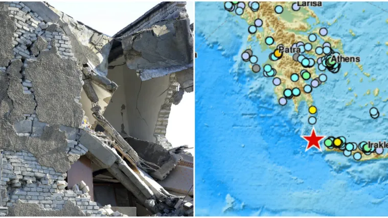 Sve i dalje podrhtava: Potres jutros pogodio Grčku, trese se i Albanija - epicentri u Jadranskom moru