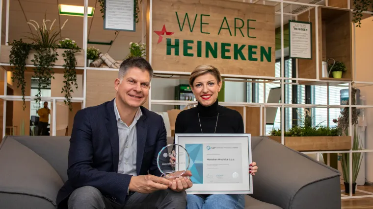 HEINEKEN Hrvatska drugu godinu zaredom među najpoželjnijim poslodavcima u Hrvatskoj