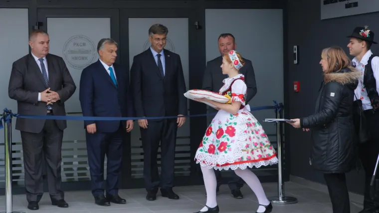 Plenković i Orban otvorili mađarski učenički dom u Osijeku: Orban se sjetio da je Baranja bila mađarska