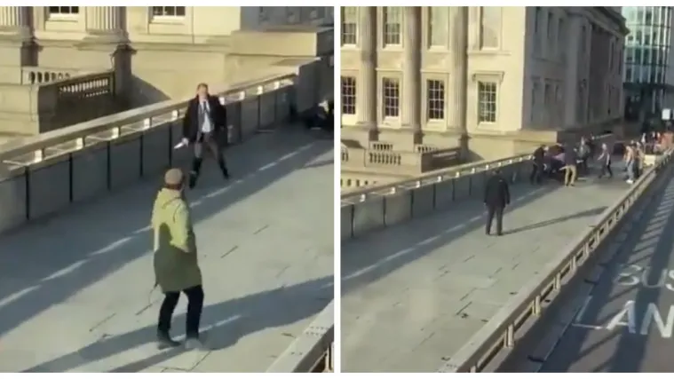 VIDEO Objavljene snimke kaosa u Londonu: Policija ubila napadača koji je nosio lažni eksploziv