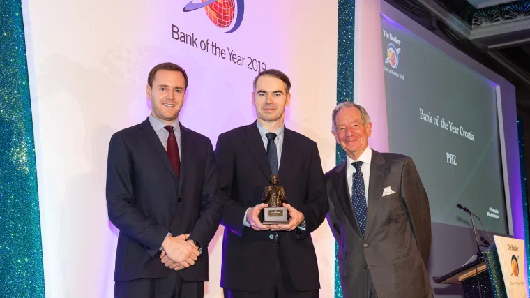 Prestižna nagrada časopisa The Banker 2019.: PBZ banka godine u Hrvatskoj