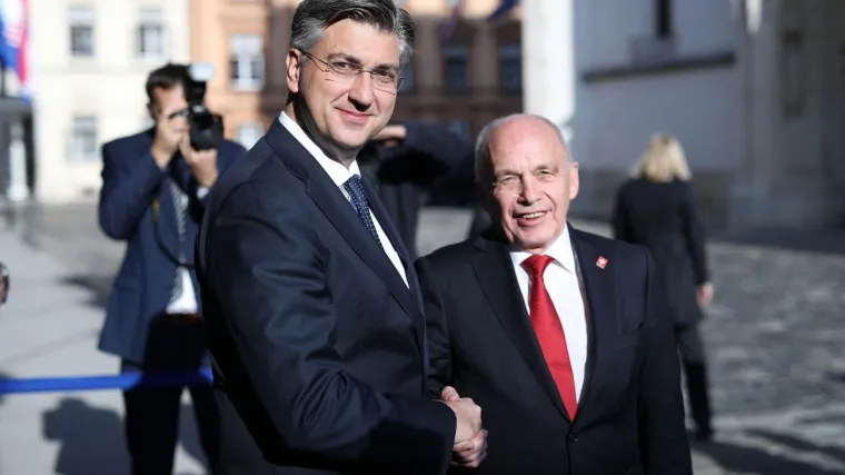 Plenković i Maurer izrazili zadovoljstvo odličnim političkim odnosima