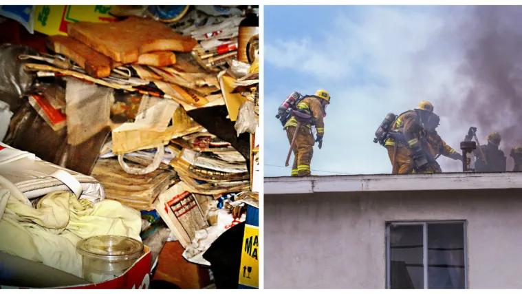 &Scaron;to kada susjed gomila smeće u stanu? 'Takva gomila može biti prava bomba u slučaju požara'