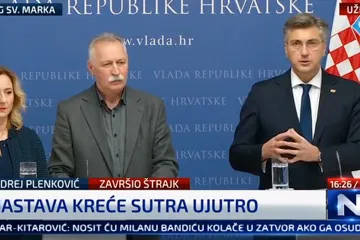 Postignut je dogovor sindikata i Vlade, štrajk se prekida. Evo kakve plaće su dogovorili
