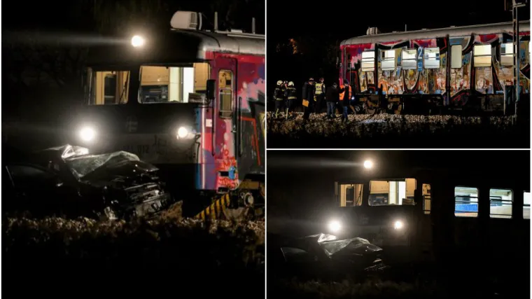 Vlak naletio na auto i potpuno ga uni&scaron;tio. Vozaču nije bilo pomoći...