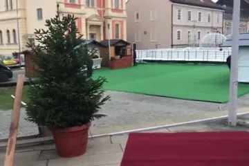 Završne pripreme za otvorenje Adventa u Križevcima