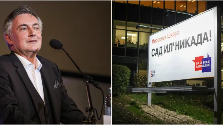 Milo&scaron;ević: '&Scaron;korine komentare oko plakata na ćirilici doživio sam kao prijetnju'