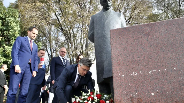 Plenković: 'Tuđmanovo vizionarstvo nas i danas obvezuje'