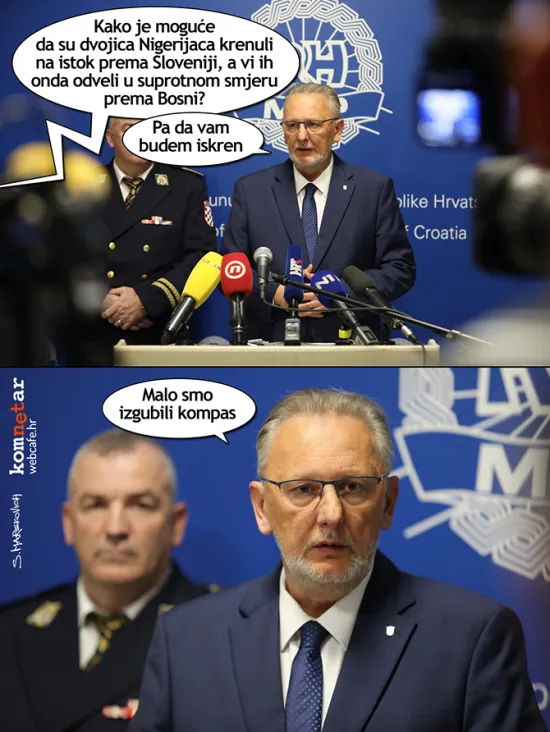 Kad policija gubi kompas...