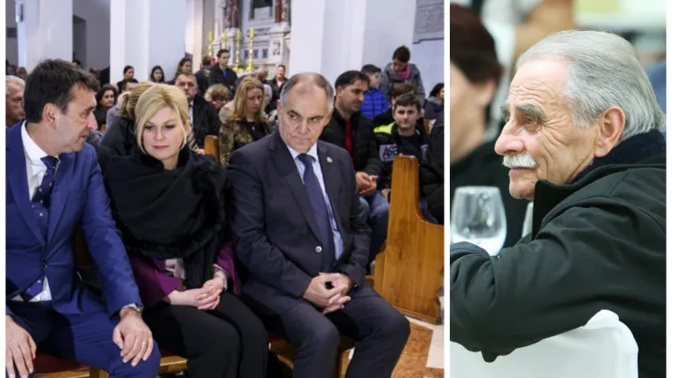 Predsjedničin otac boluje od raka: Danas su u Sinju svi molili za njegovo zdravlje