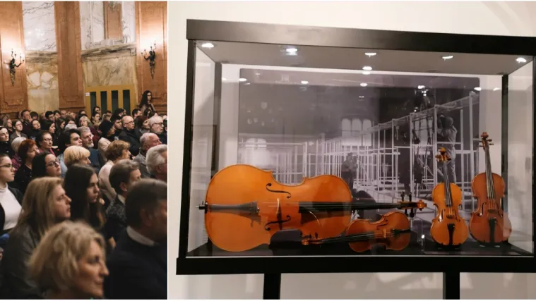 Otvorena izložba 'Violinom iznad granica/Stradivari u Rijeci &ndash; Kresnik i Cremona'