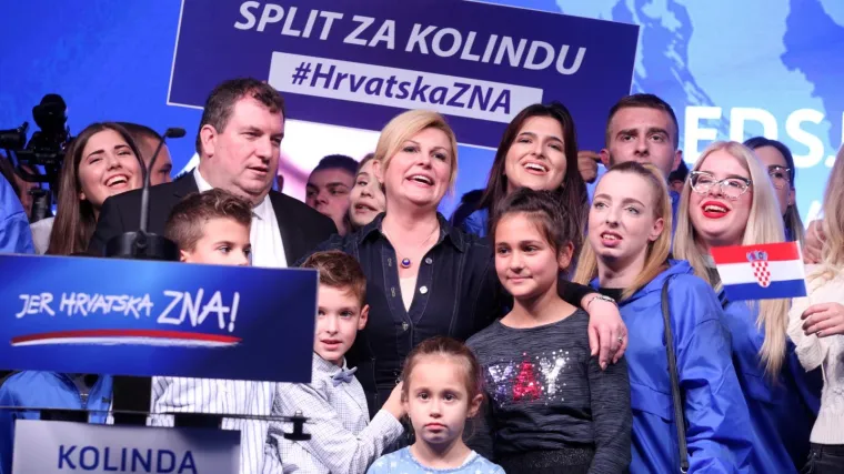 Predsjednica poručila u Splitu: 'Dabogda svi hrvatski političari bili korumpirani kao ja'