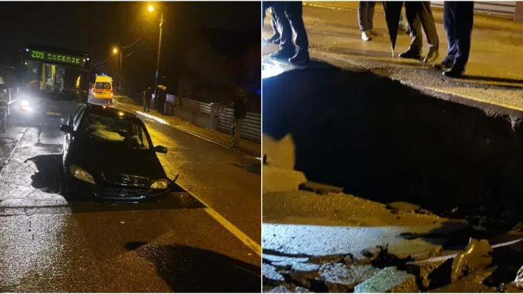 VIDEO Za dlaku izbjegnuta tragedija! Ovo je golema rupa usred Zagreba koja je 'progutala' automobil