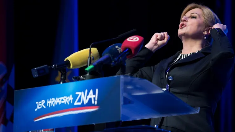 Grabar-Kitarović: 'Ne bojim se ničega! Ni konja ni boksača, a pogotovo ne sučeljavanja'