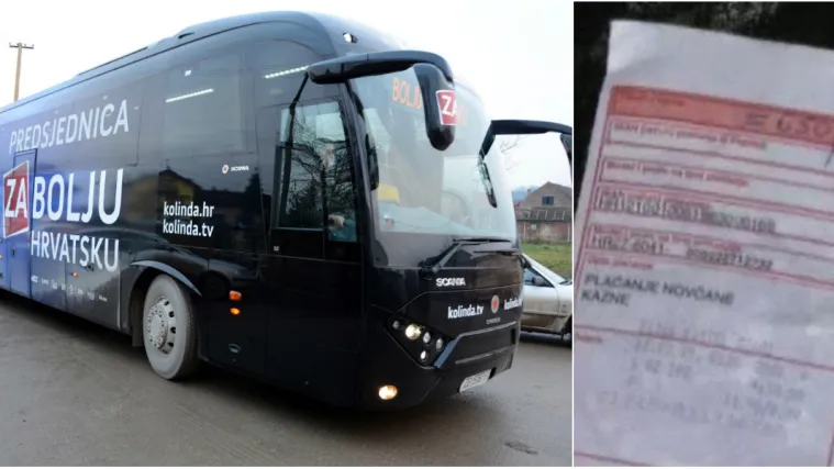 Predsjedničin autobus okrznuo jo&scaron; jedno vozilo? 'Rekli su da oni ne mogu biti krivi i dali mi kaznu!'