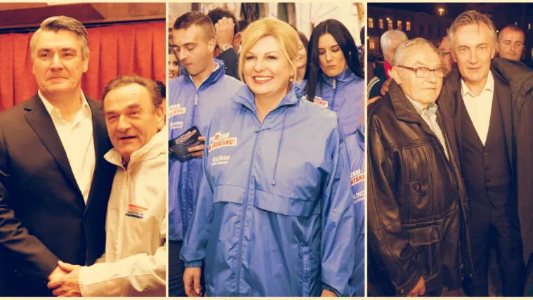 Kako će glasati va&scaron;i susjedi? Grabar-Kitarović Dalmacija, &Scaron;kori Slavonija. Najveća bitka vodi se za Zagreb!