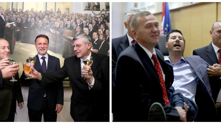 Jandroković zahvalio saborskoj straži: 'U idućoj godini želim vam ne&scaron;to manje posla nego u ovoj'