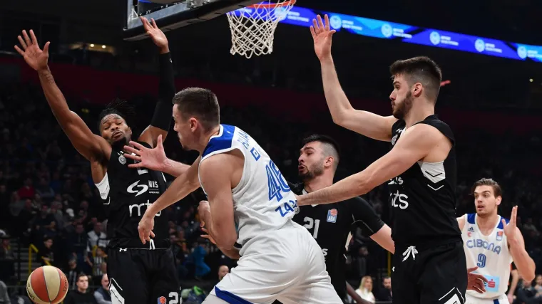 Cibona se nije dobro provela u Beogradu kod Partizana